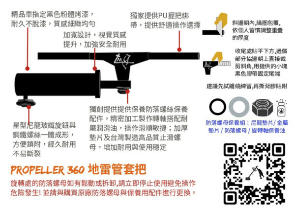 Propeller360地雷管套把：圖片 2